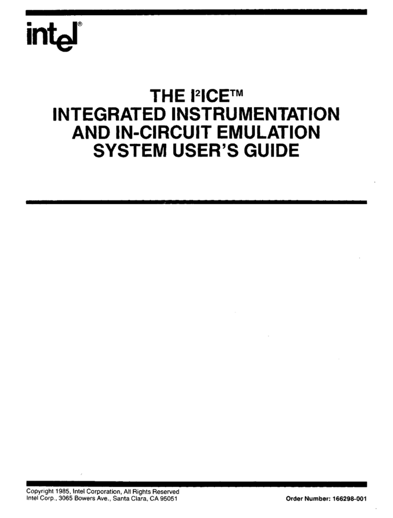 Intel l2ICE User manual