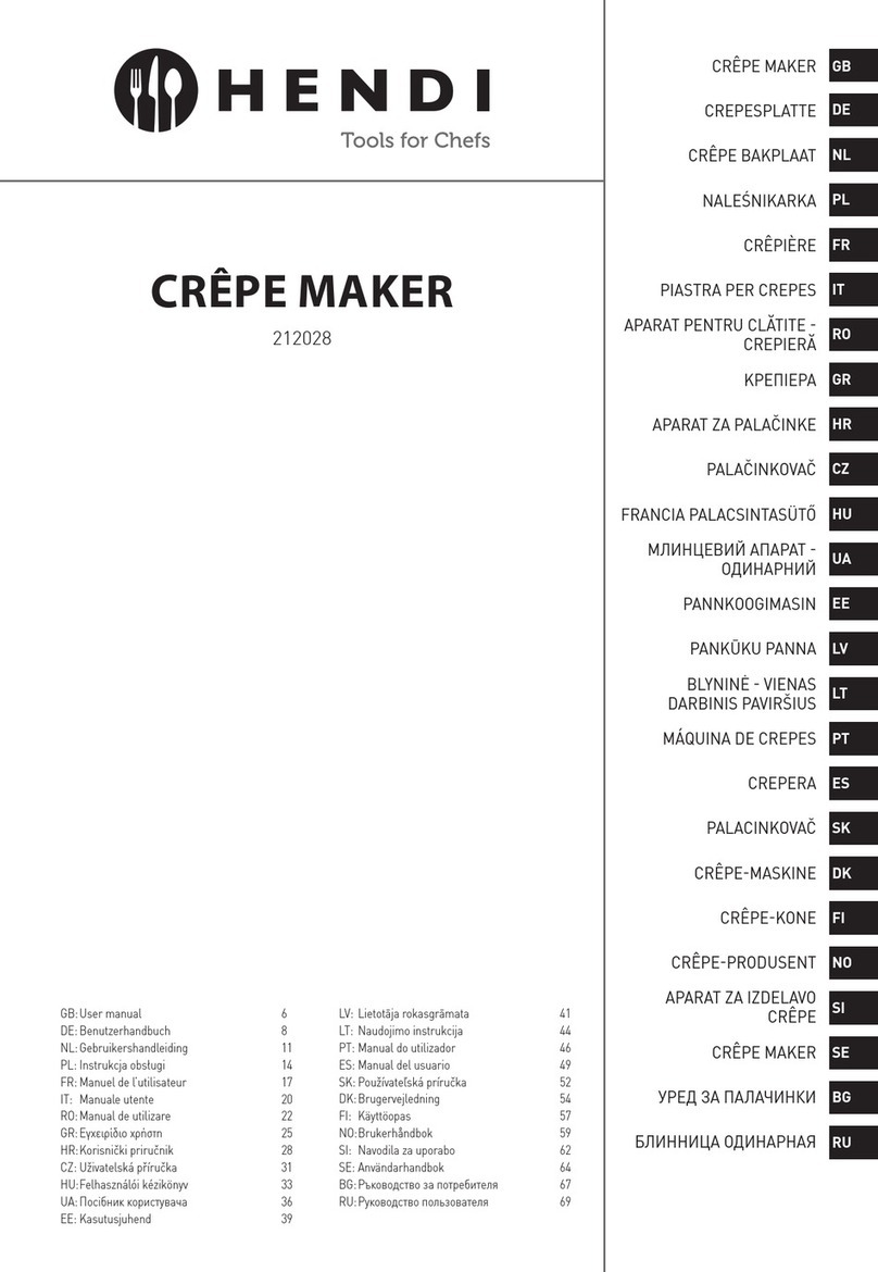 Hendi 212028 user manual