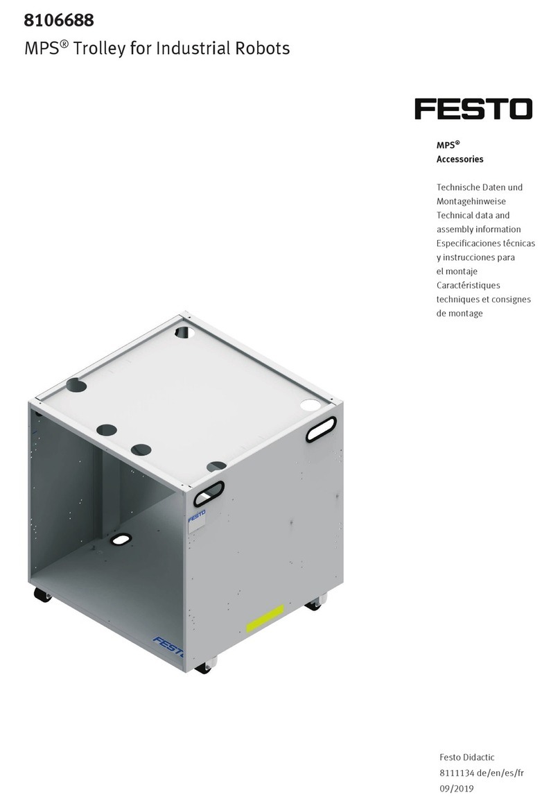Festo MPS 8106688 Instruction manual