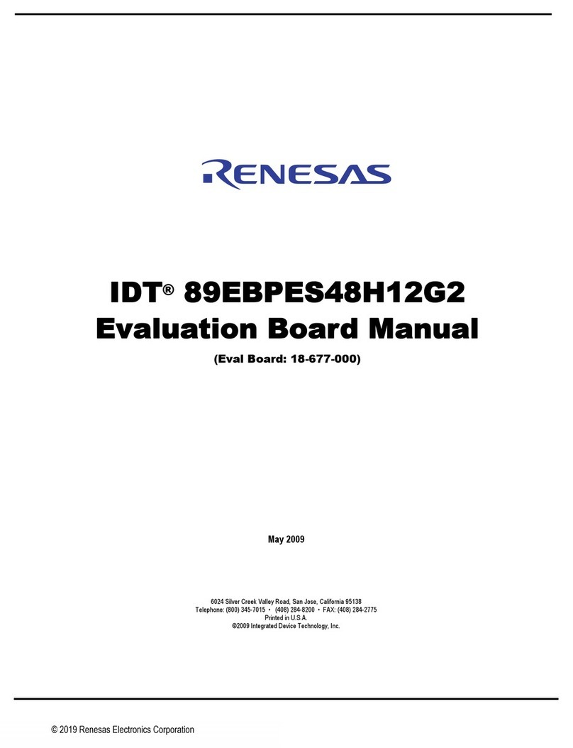 Renesas IDT 89EBPES48H12G2 User manual