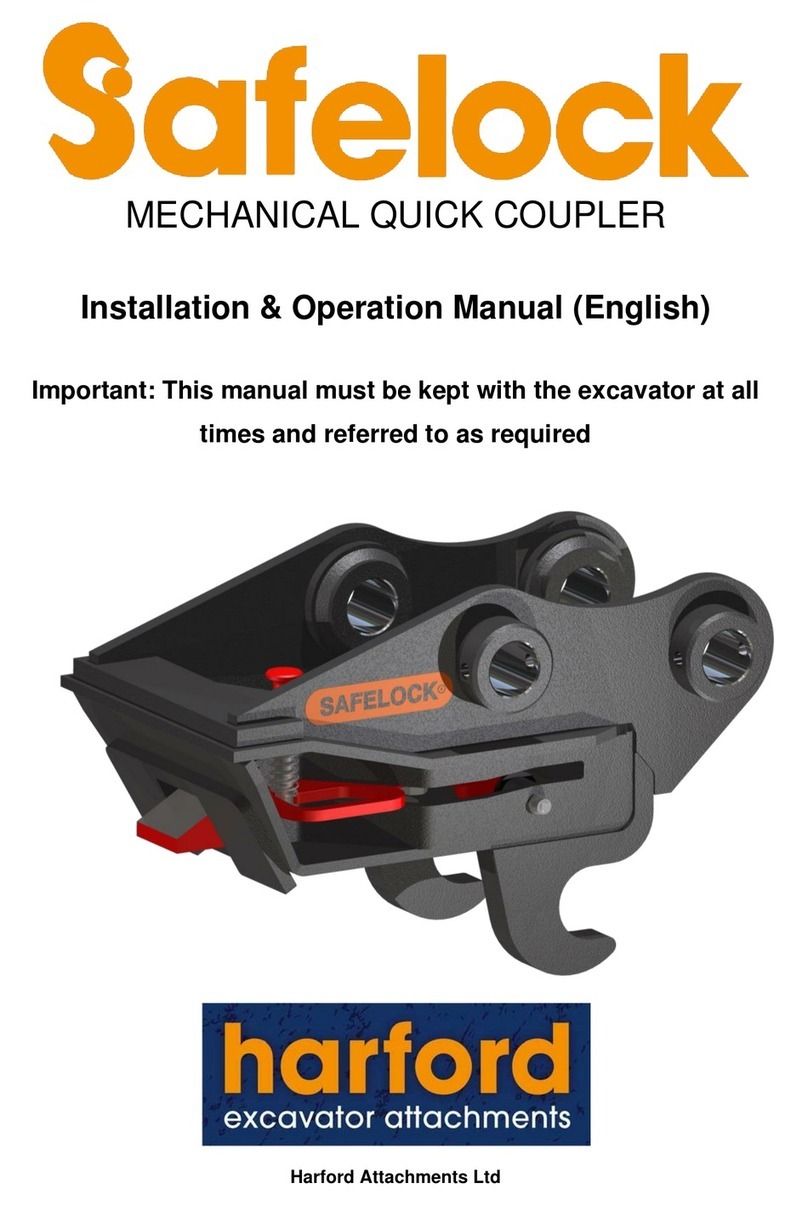 Harford Attachments Safelock Installation & operation manual