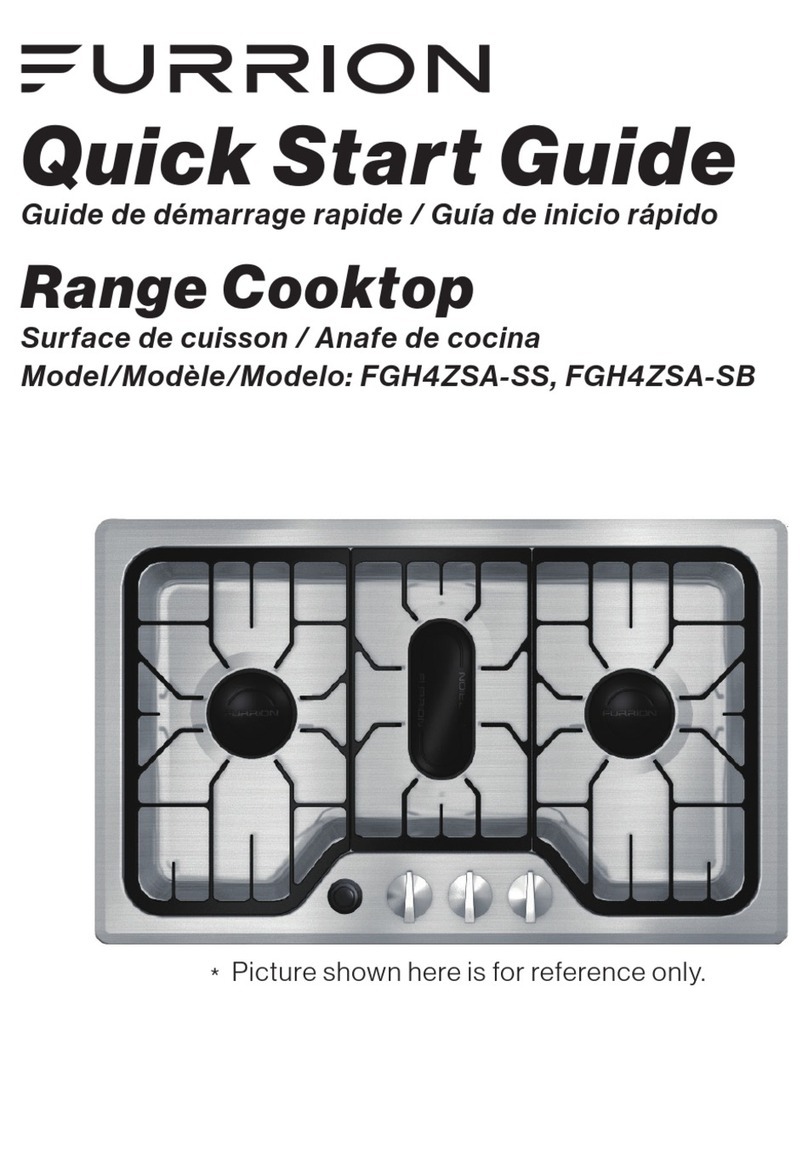 Furrion FGH4ZSA-SS quick start guide