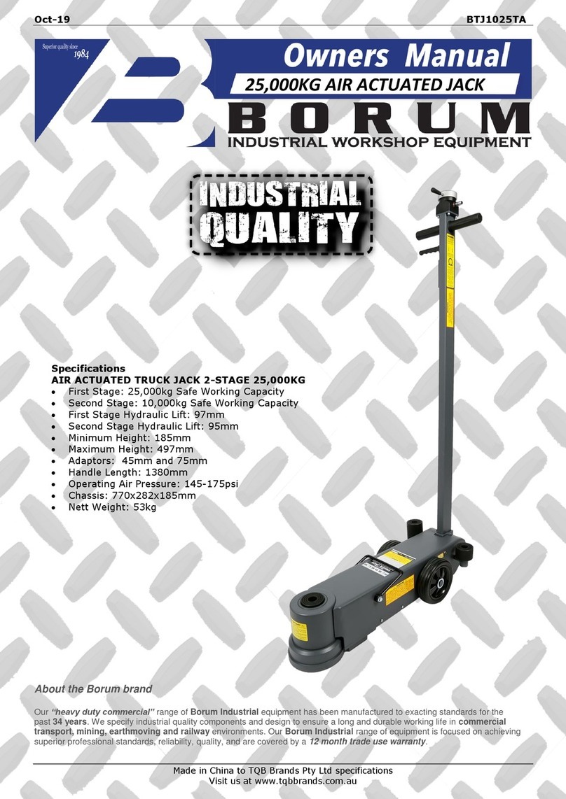 Borum BTJ1025TA User manual