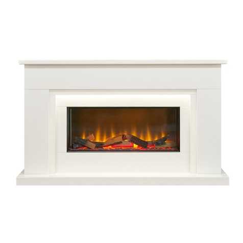 Fired Up Corporation MARBLE FIREPLACE SUITE User manual Fired Up Corporation MARBLE FIREPLACE SUITE User manual