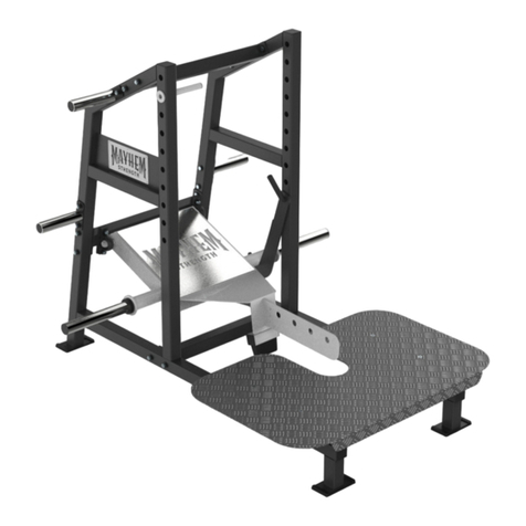 MAYHEM STRENGTH Bottom Drive Belt Squat Assembly instructions