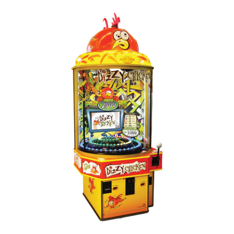 Bay Tek Games DIZZY CHICKEN Service manual