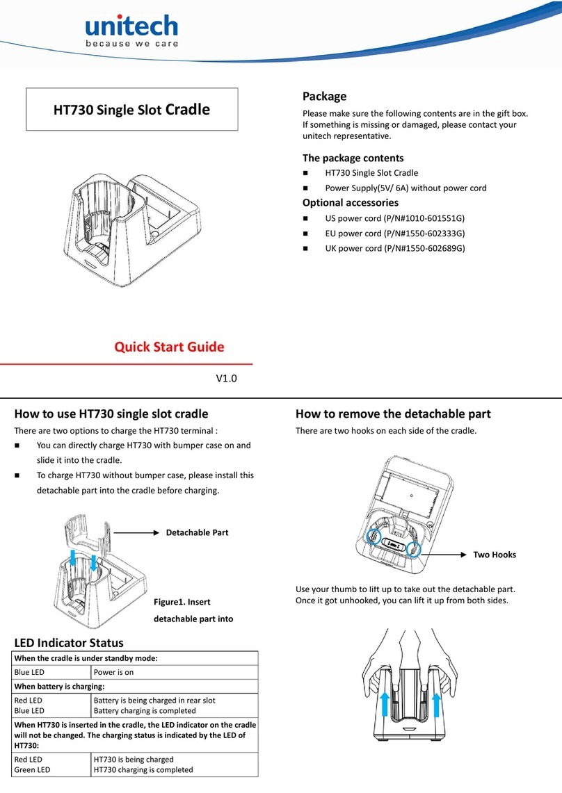 Unitech HT730 quick start guide