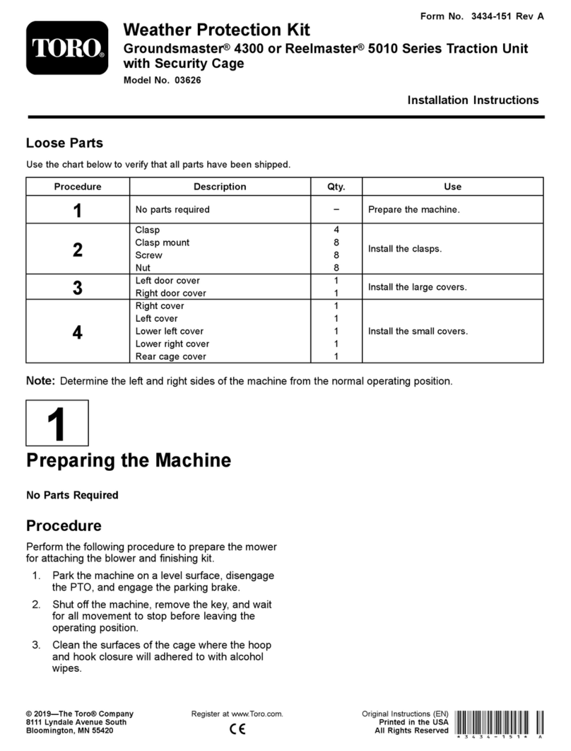 Toro 03626 User manual