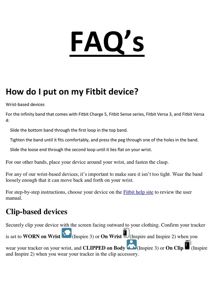 Fitbit Zip Charge 5 Installation guide