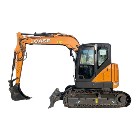CASE CONSTRUCTION CX85D SR User manual