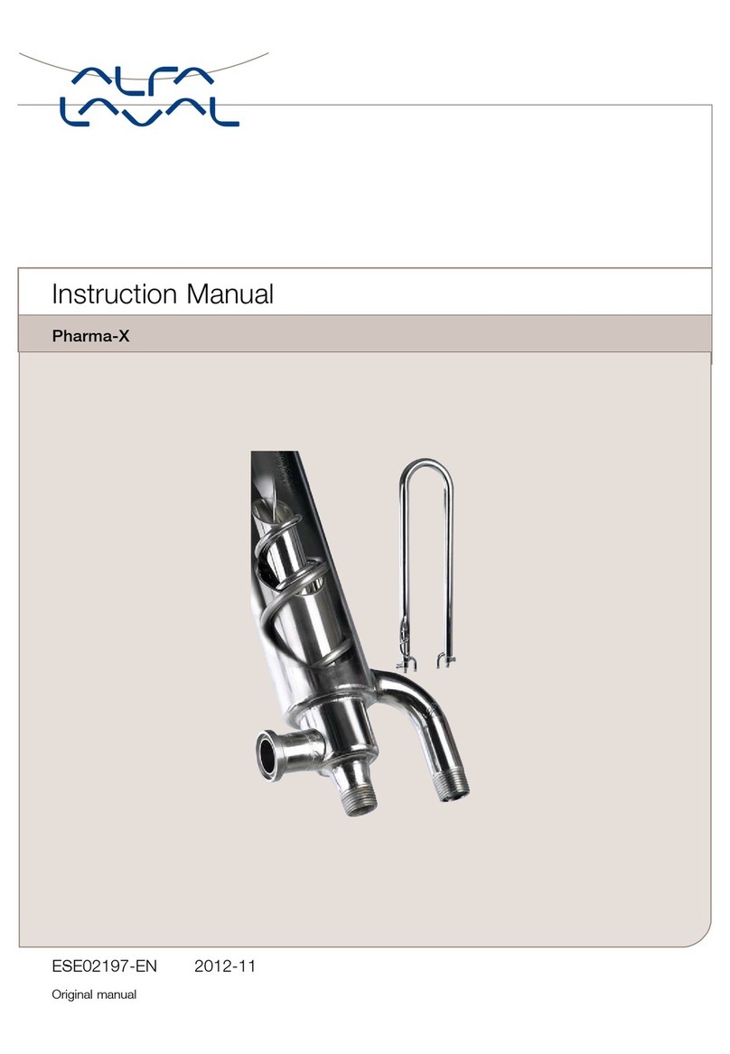 Alfalaval Pharma-X User manual