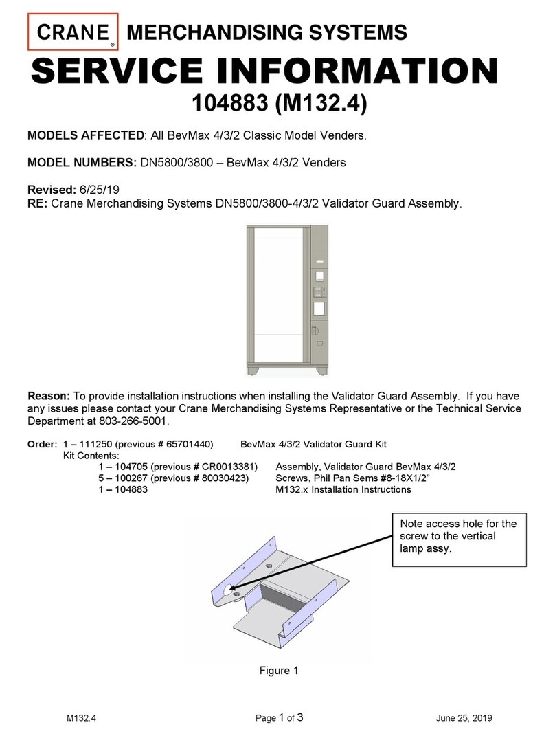 Crane DN5800 Service information
