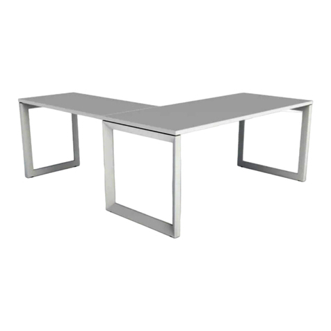 Compel Pivit Open Frame Desk User manual