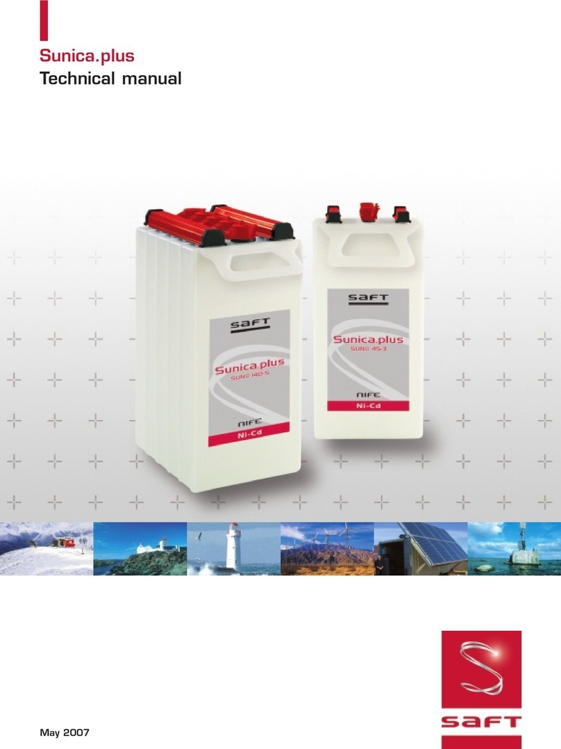 Saft Sunica.plus Technical manual