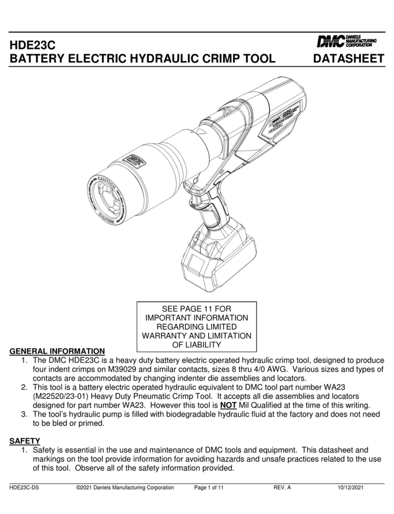 DMC HDE23C Advance Information Datasheet