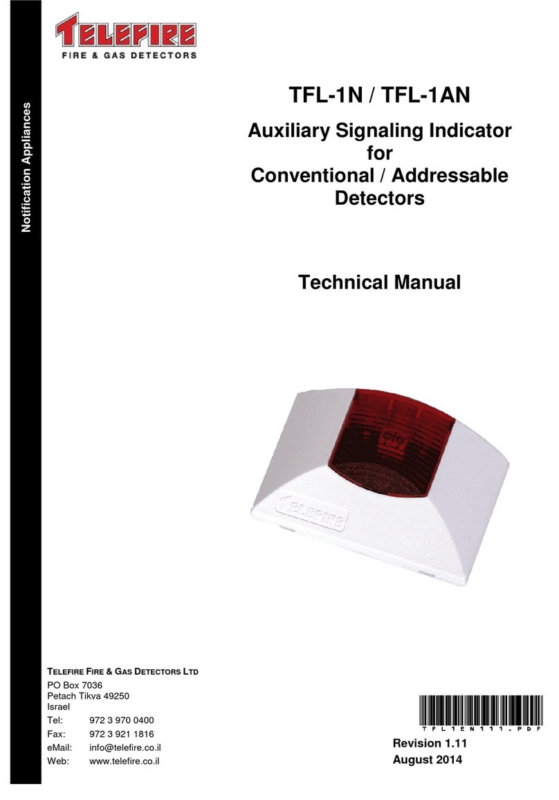 Telefire TFL-1N Technical manual