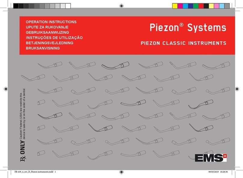 EMS PIEZON CLASSIC Operation instructions