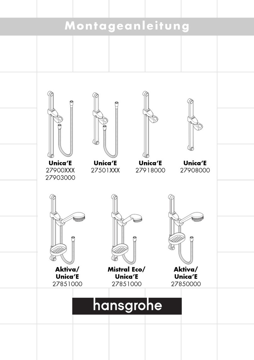 Hans Grohe Unica'E 27900 Series manual