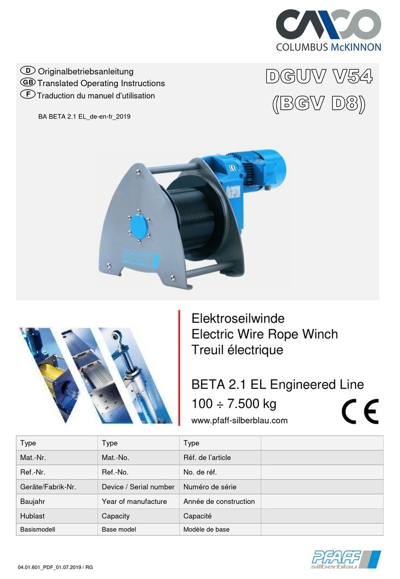 PFAFF silberblau DGUV V54 Operating instructions