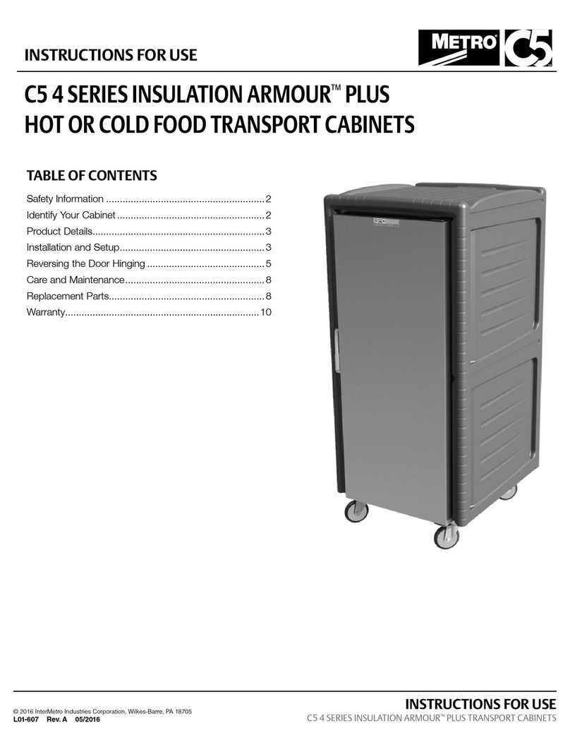 Metro DataVac INSULATION ARMOUR PLUS C5 4 Series User manual Metro DataVac INSULATION ARMOUR PLUS C5 4 Series User manual