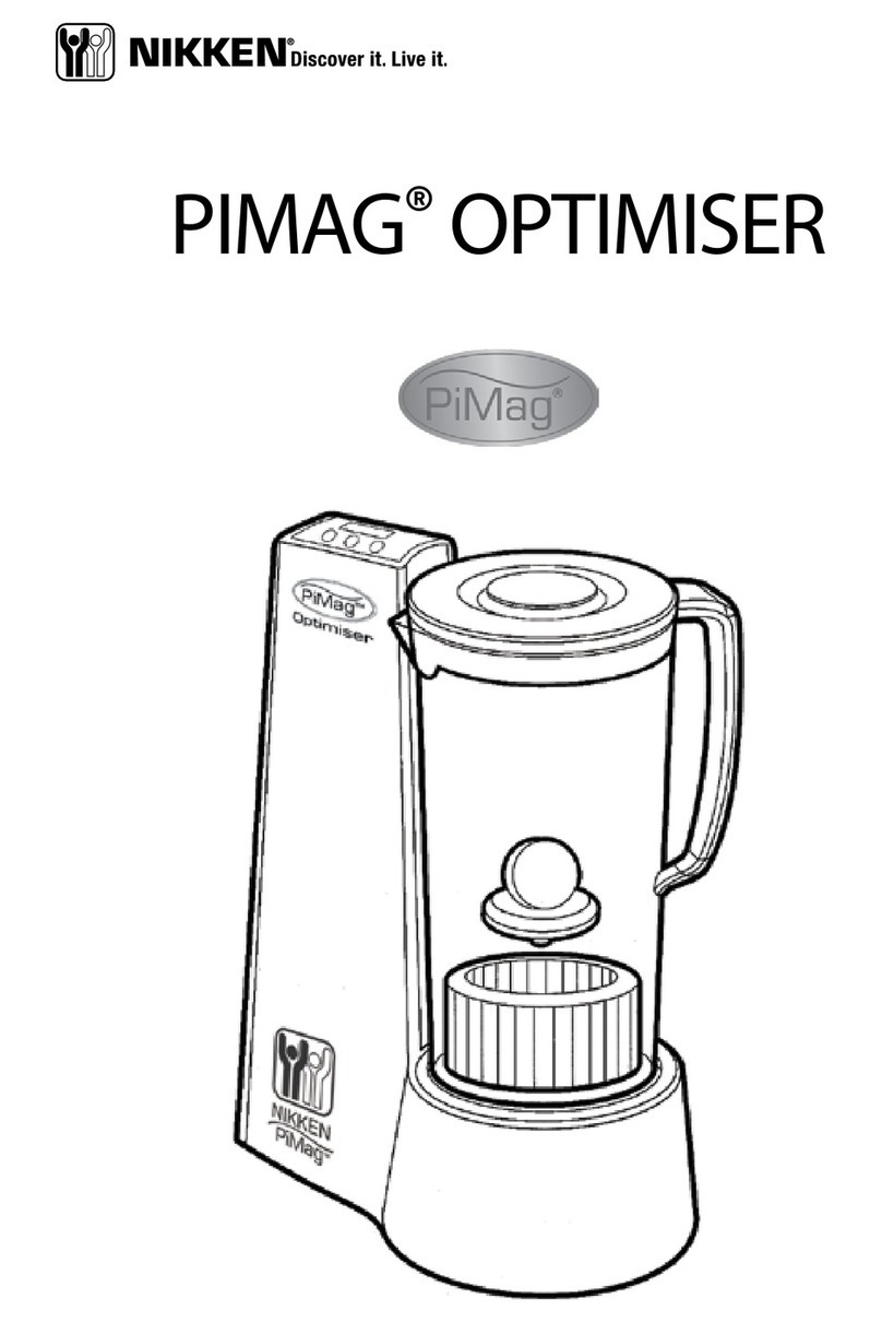 Nikken PiMag Optimiser User manual