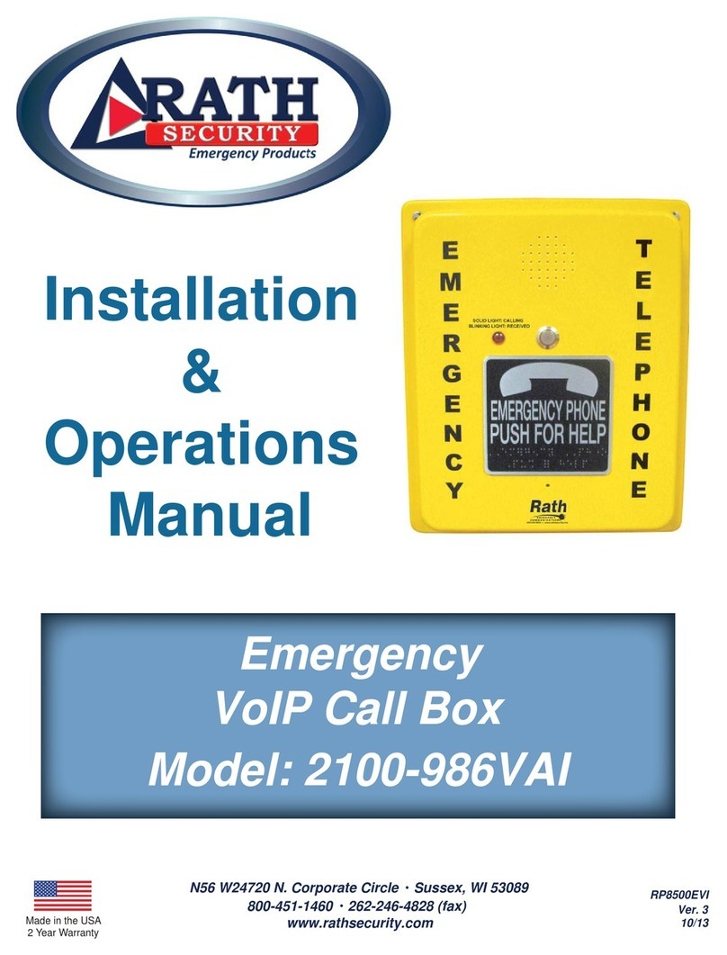 Rath 2100-986VAI User manual