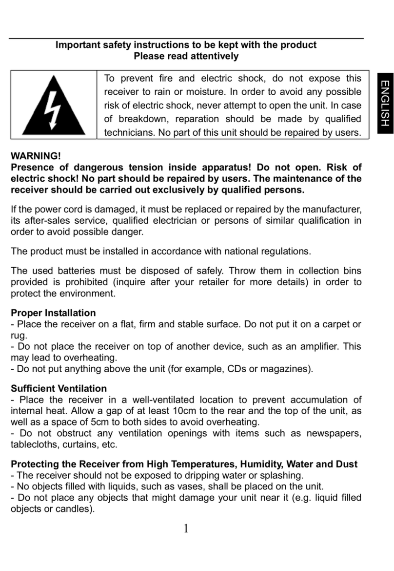 Denver DVBT-42 user manual