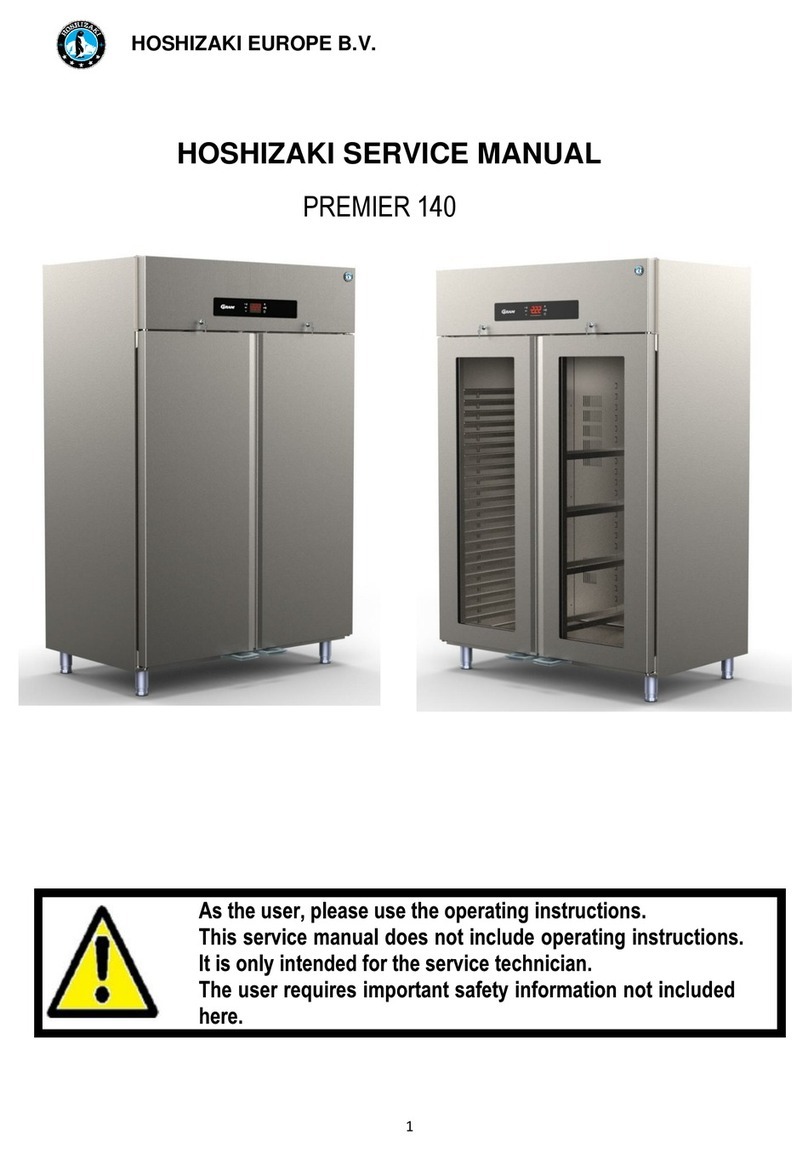 Hoshizaki Premier 140 Service manual