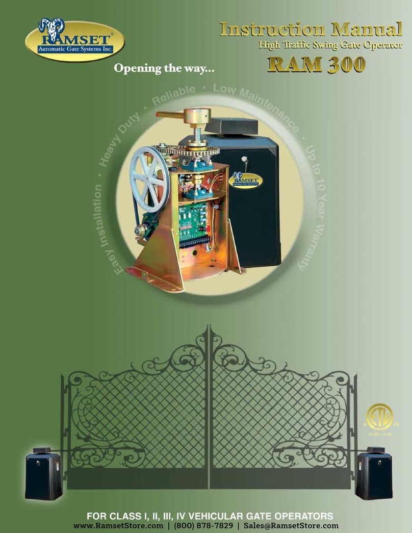 RAMSET RAM 300 instruction manual