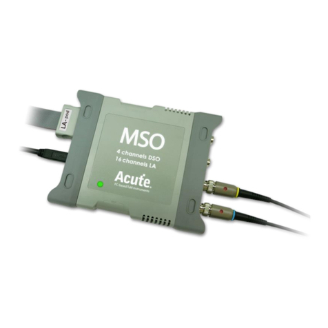 Acute MSO1000 Series manual