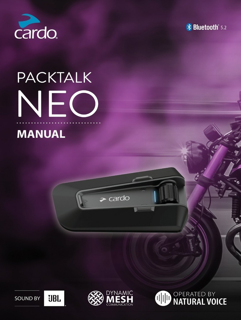 Cardo Systems Packtalk NEO manual