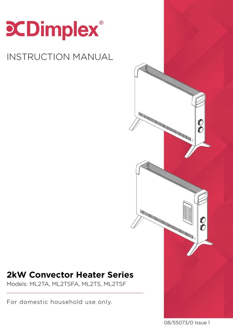 Dimplex ML2TA User manual Dimplex ML2TA User manual