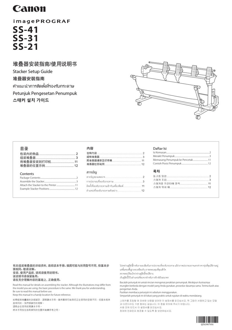 Canon imagePROGRAF SS-41 User manual