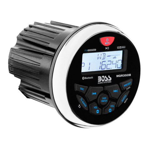 Boss Audio Systems MGR350B user manual
