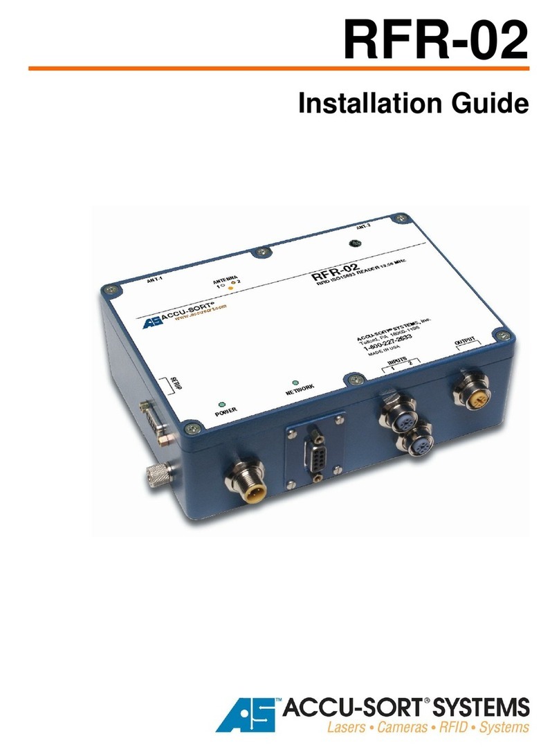 Accu-Sort RFR-02 installation guide