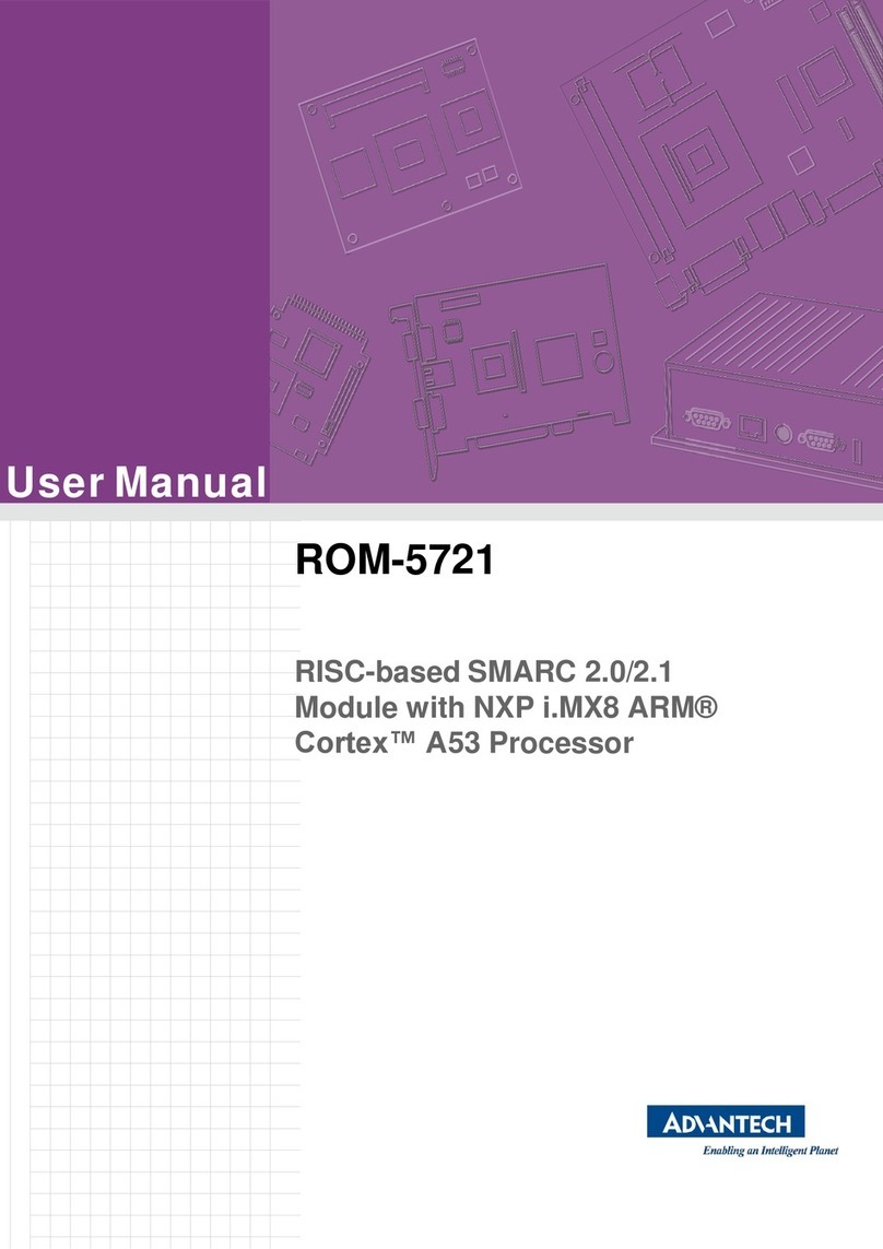 Advantech ROM-5721 User manual