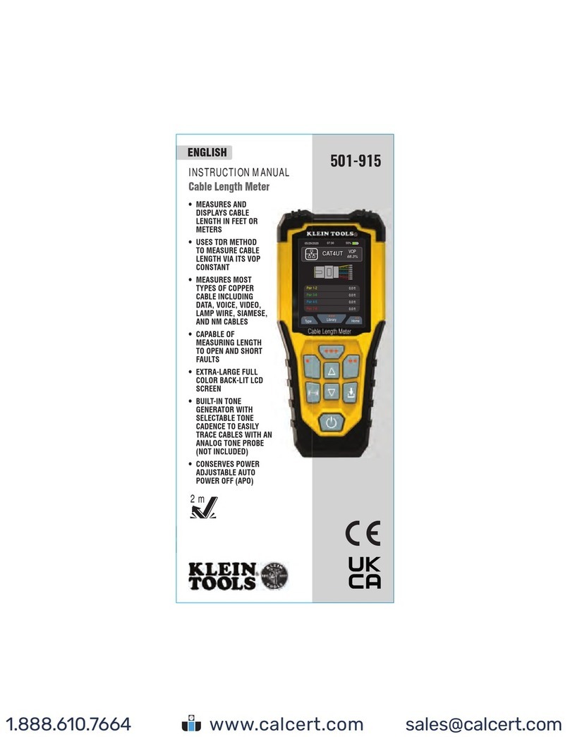 Klein Tools 501-915 User manual