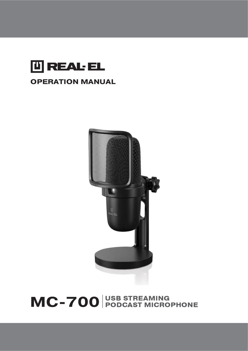 Real-El MC-700 User manual