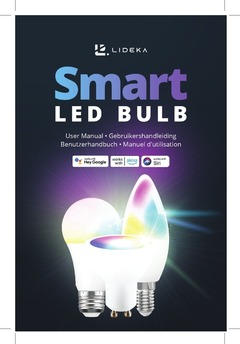 LIDEKA Smart Led Bulb user manual