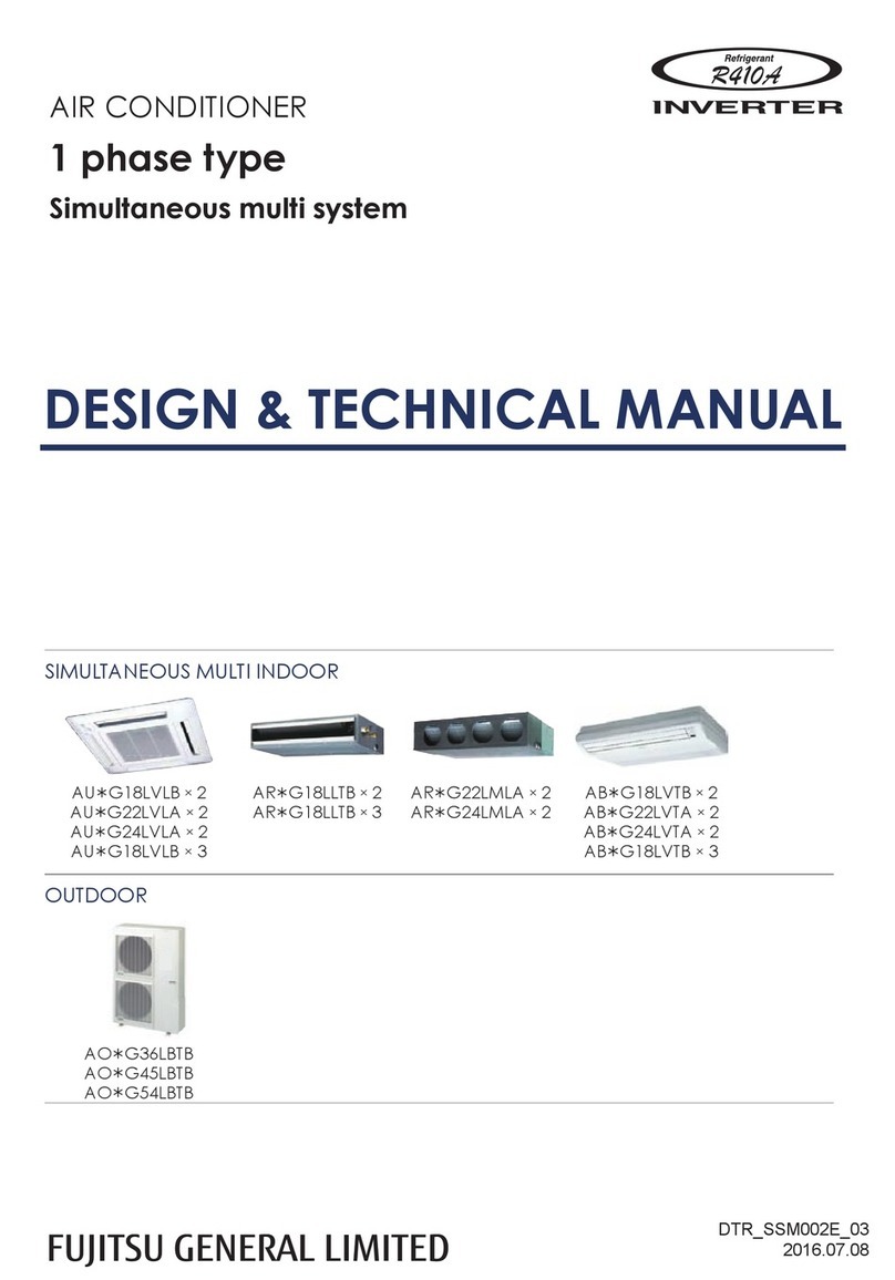 Fujitsu AU G18LVLB Series Service manual