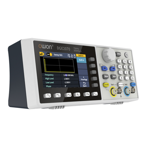 Owon DGE2000 Series User manual