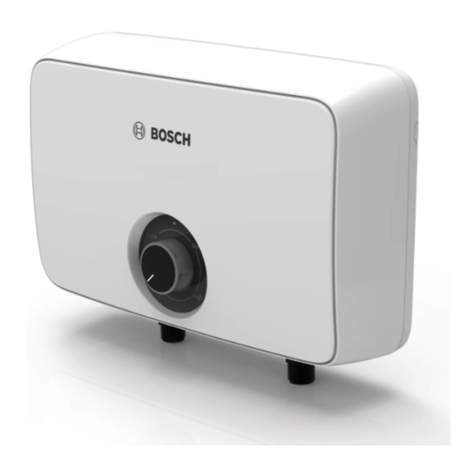 Bosch TRONIC 4000 C installation manual