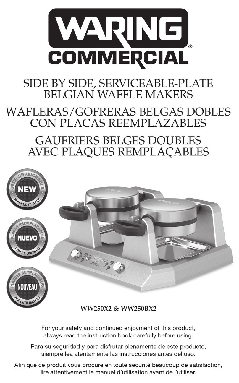 Waring WW250X2 manual
