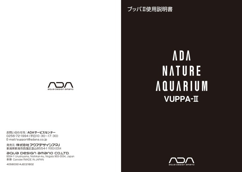 A/DA Nature Aquarium VUPPA II User manual