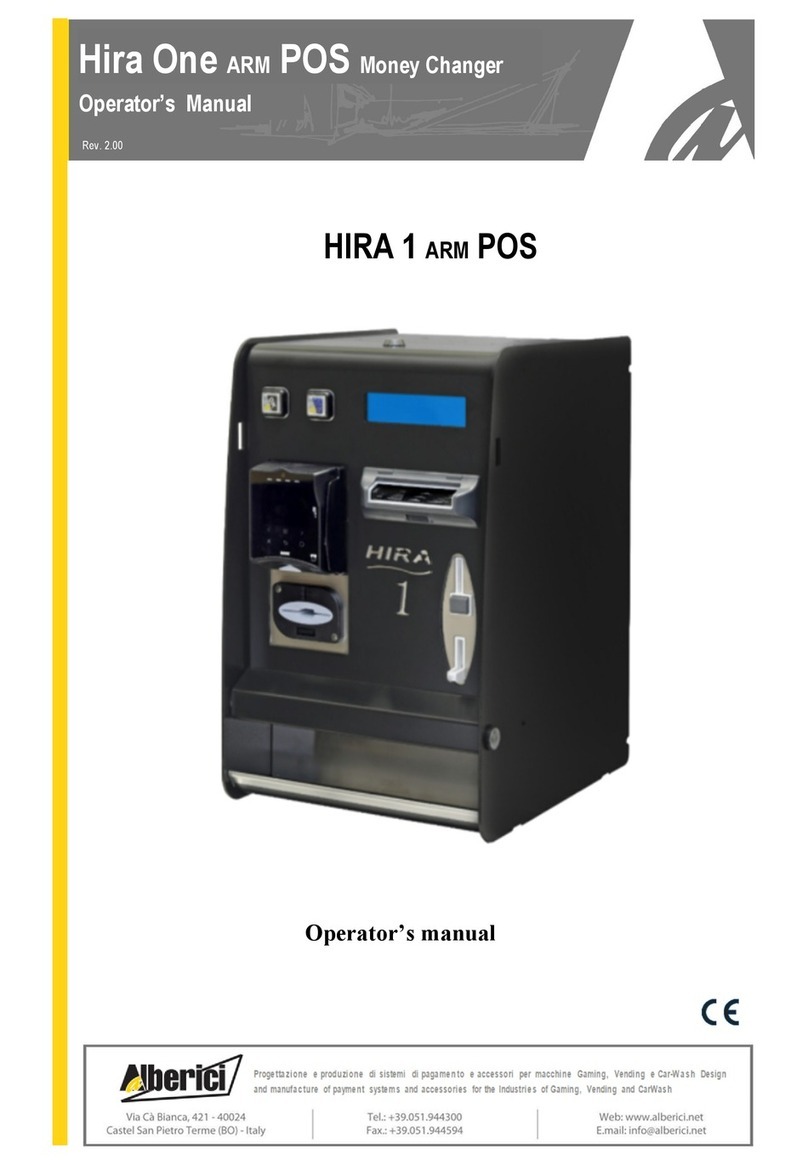 Alberici HIRA 1 ARM POS Operator's manual