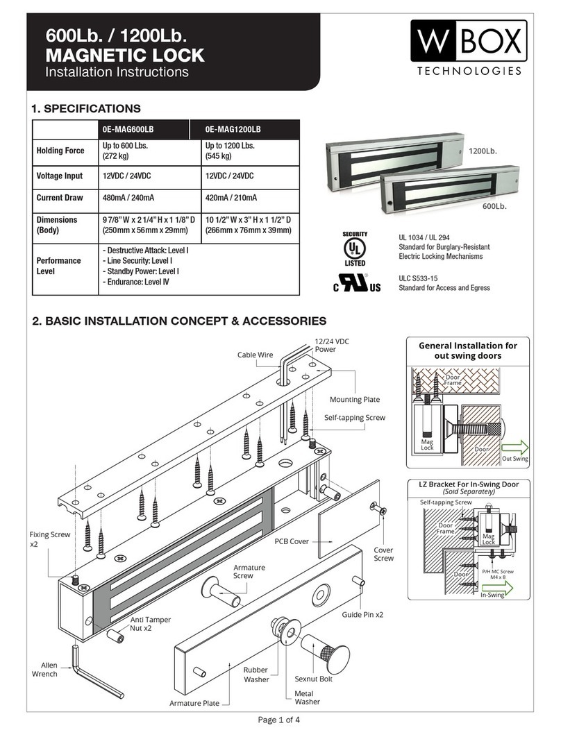 resideo wbox 0E-MAG600LB installation instructions