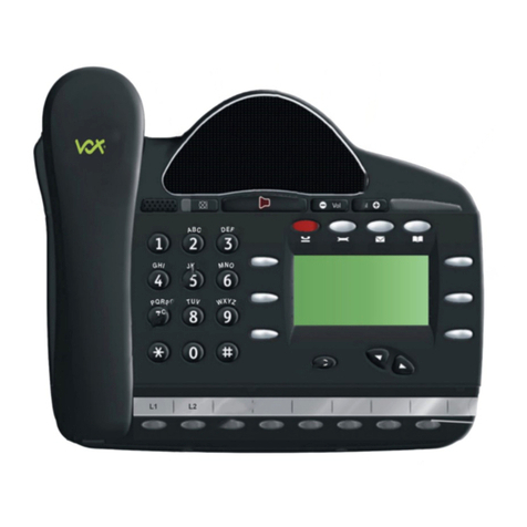 Vox 3 Series Quick reference guide Vox 3 Series Quick reference guide