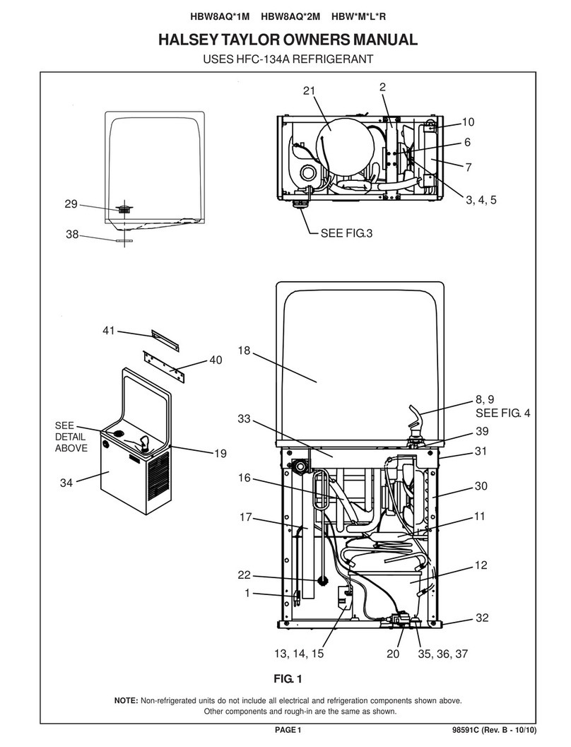 Halsey Taylor HBW8AQ 1M Series manual