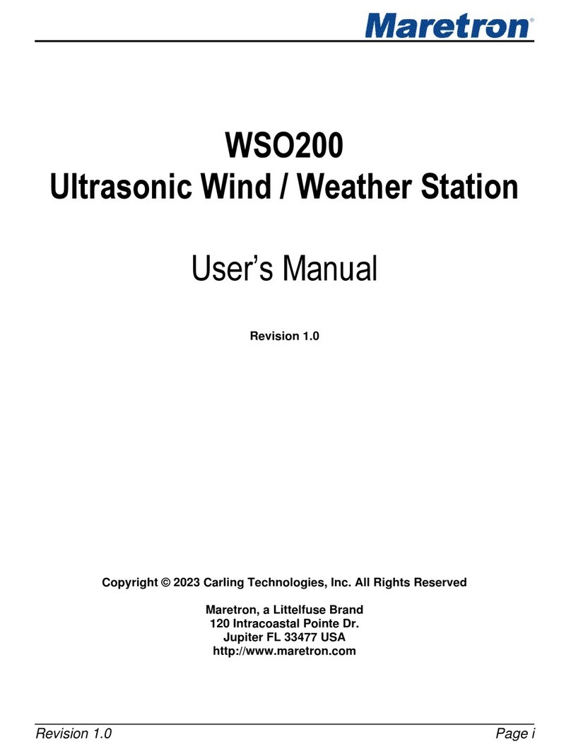 Maretron WSO200 user manual Maretron WSO200 user manual