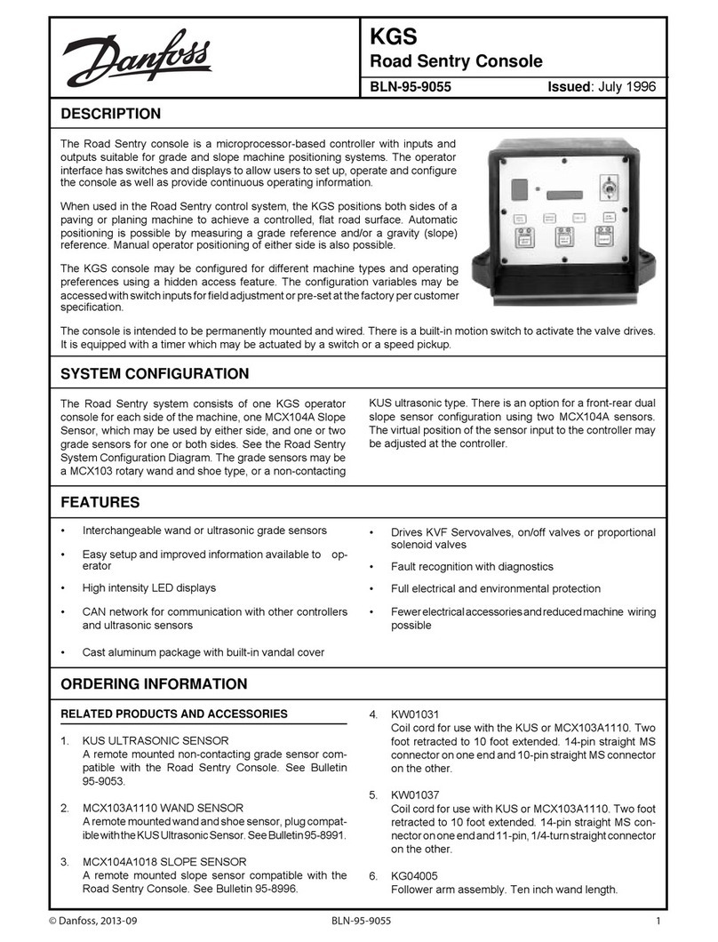 Danfoss KGS quick start guide